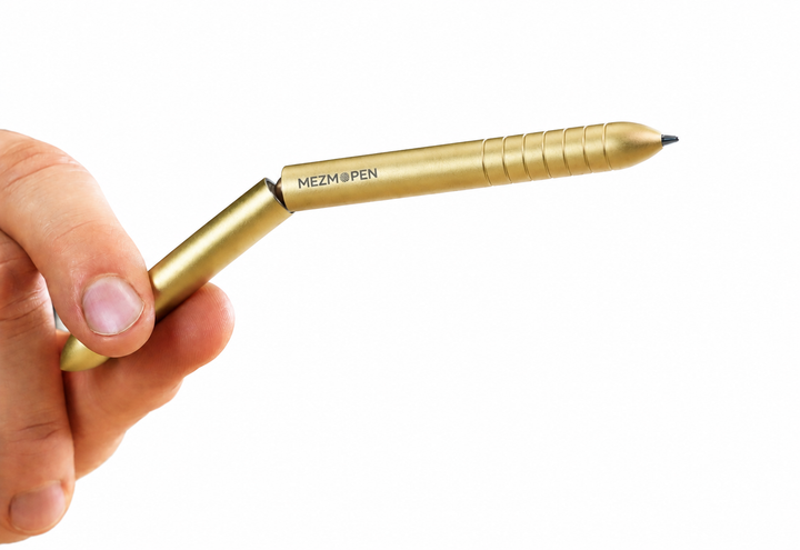 MEZMOPEN Aluminum- Satin gold color